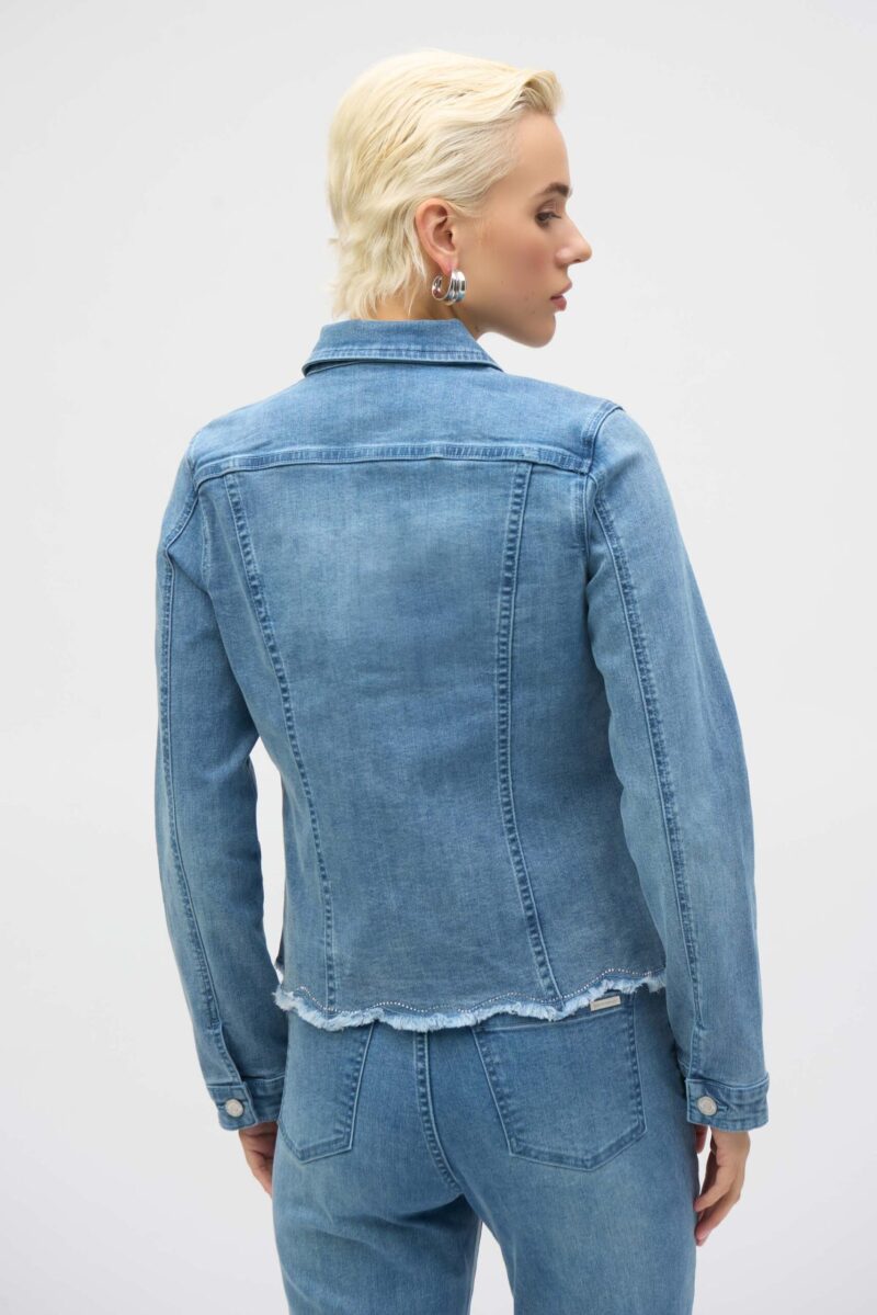 Joseph Ribkoff vest jeans 252911 - Afbeelding 2