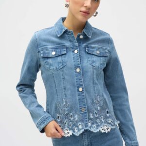 Joseph Ribkoff vest jeans 252911