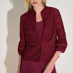 Joseph Ribkoff twinset merlot 251756