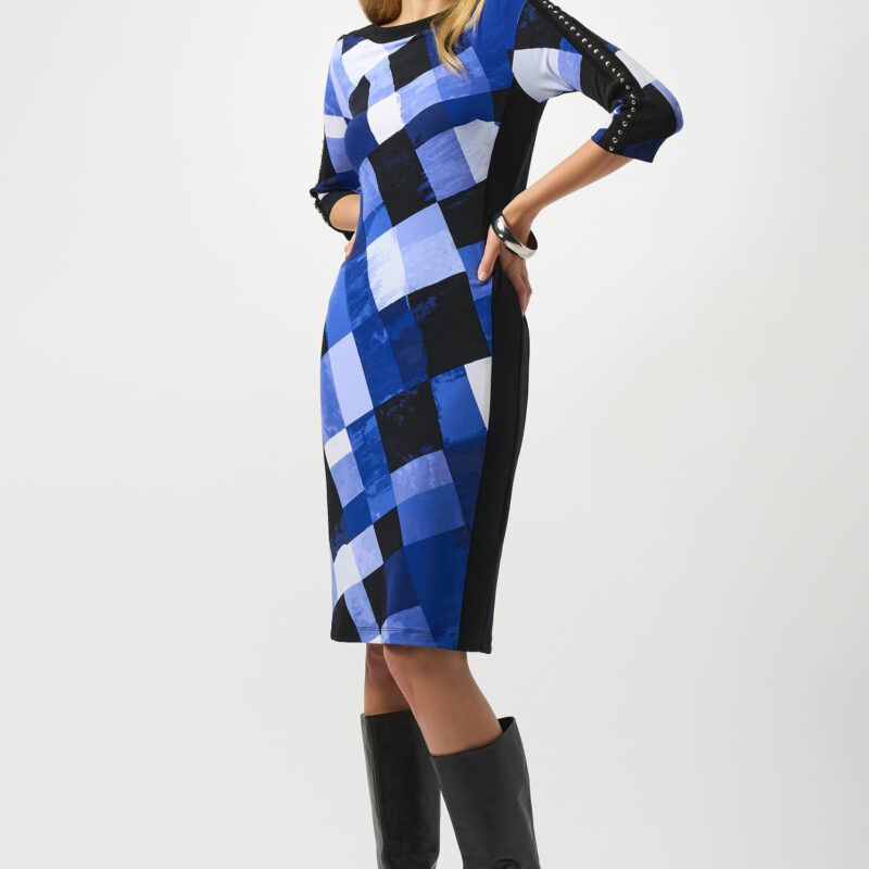 Joseph Ribkoff kleed kobalt herfst '25 253278