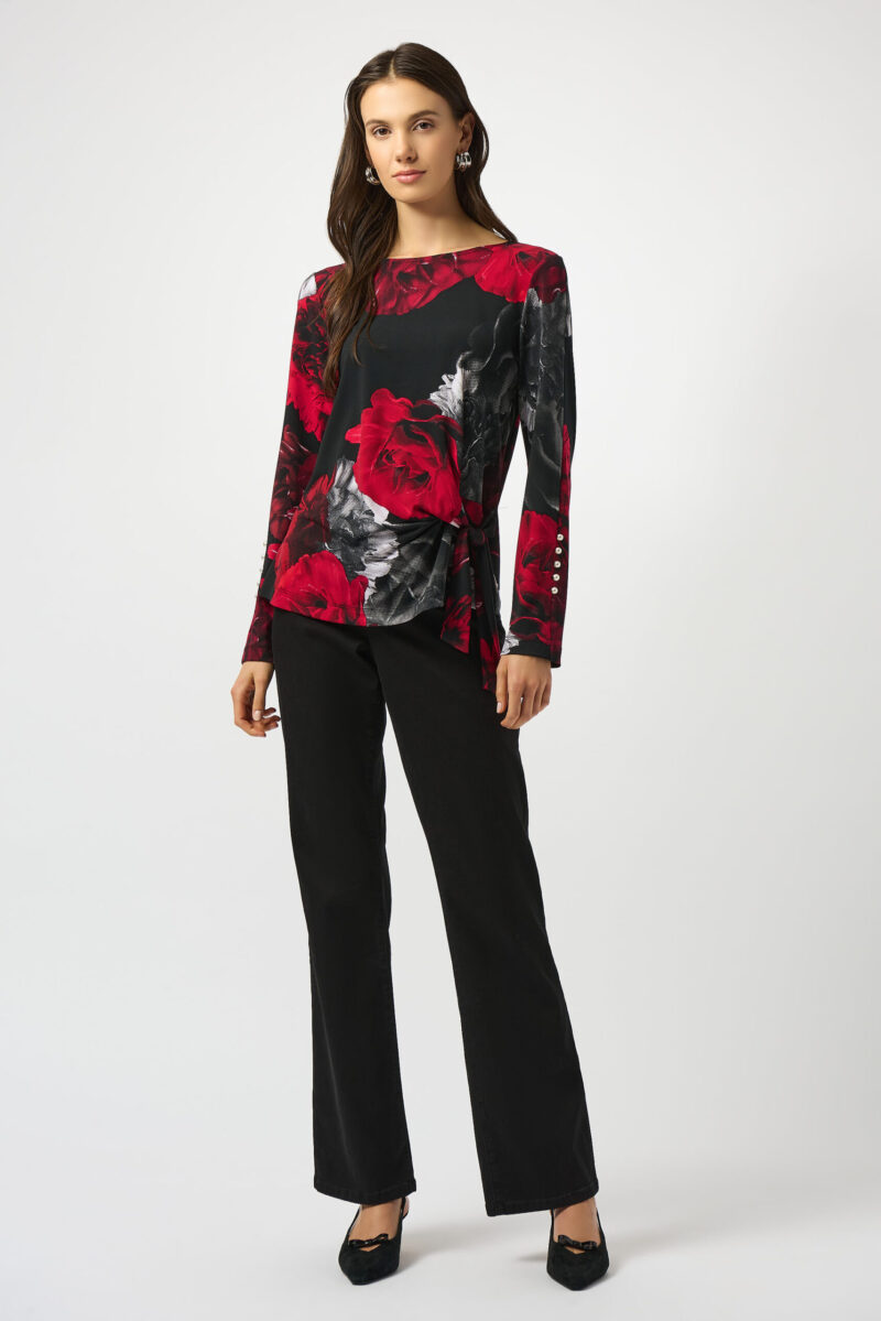Joseph Ribkoff bloes roses 253301 - Afbeelding 4