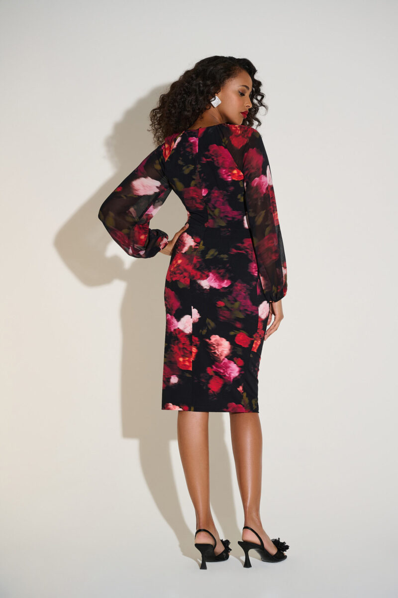 Joseph Ribkoff kleed roses 253791 - Afbeelding 4
