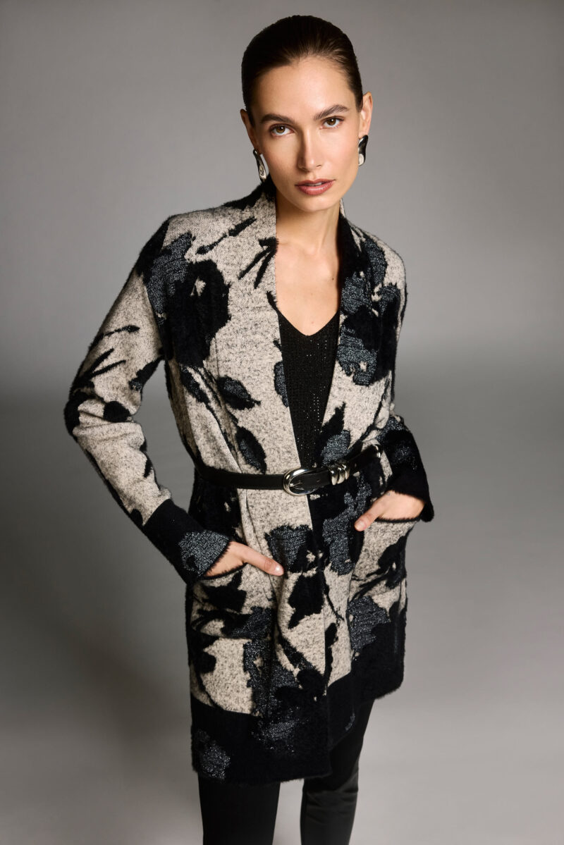Joseph Ribkoff flowers/lurex