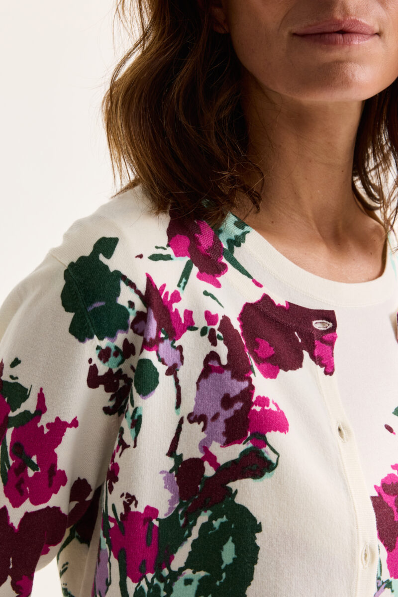 Mayerline Fijne cardigan met bloemenprint - Afbeelding 4