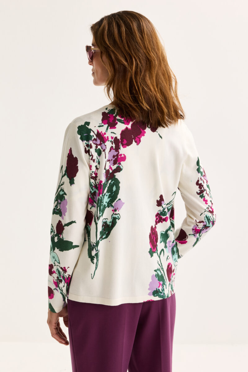 Mayerline Fijne cardigan met bloemenprint - Afbeelding 3