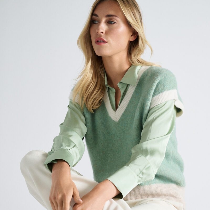 Marie Mero blouse groen - Afbeelding 2