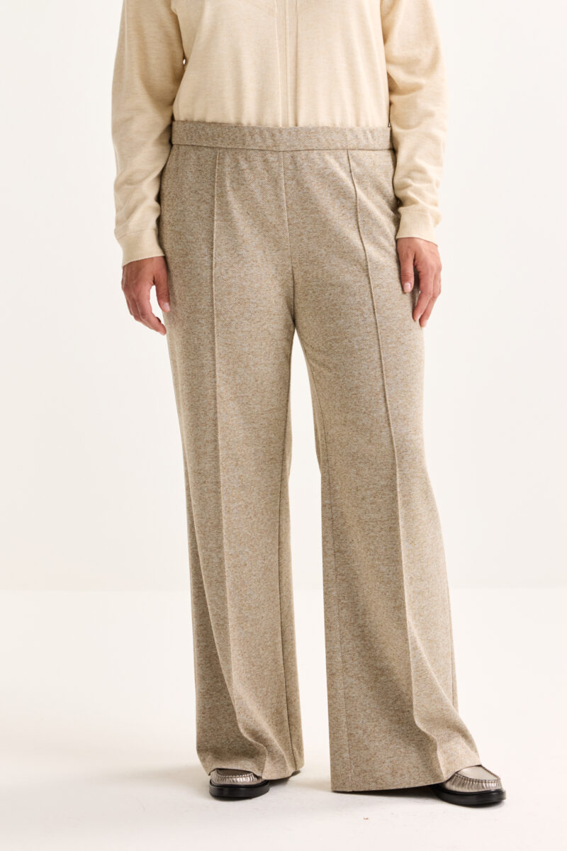 Mayerline Broek in wollige twill met taille-elastiek