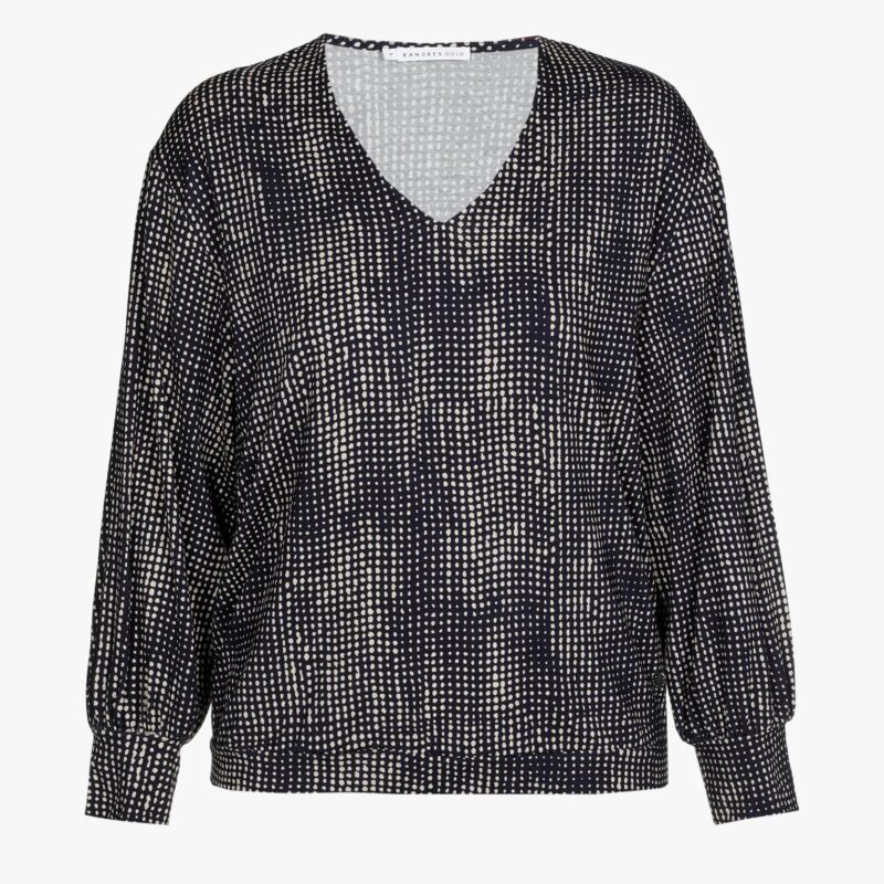 Xandres t-shirt met speels motief