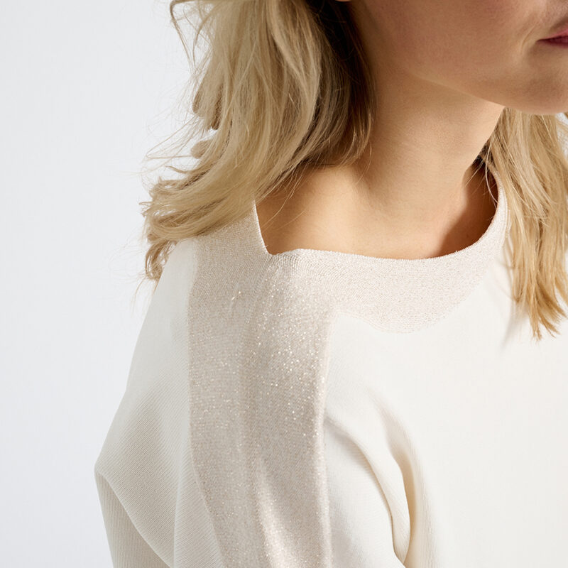 Marie Mero pull lurex detail - Afbeelding 2