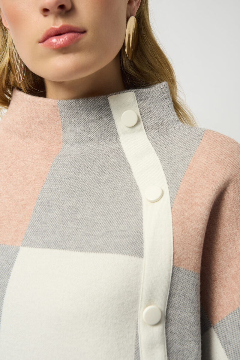 Joseph Ribkoff pull vlakken, rose 243948 - Afbeelding 2