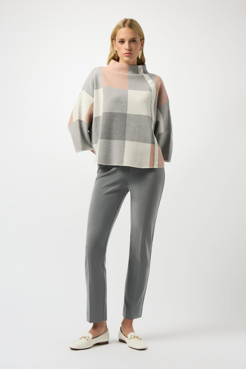 Joseph Ribkoff pull vlakken, rose 243948 - Afbeelding 4