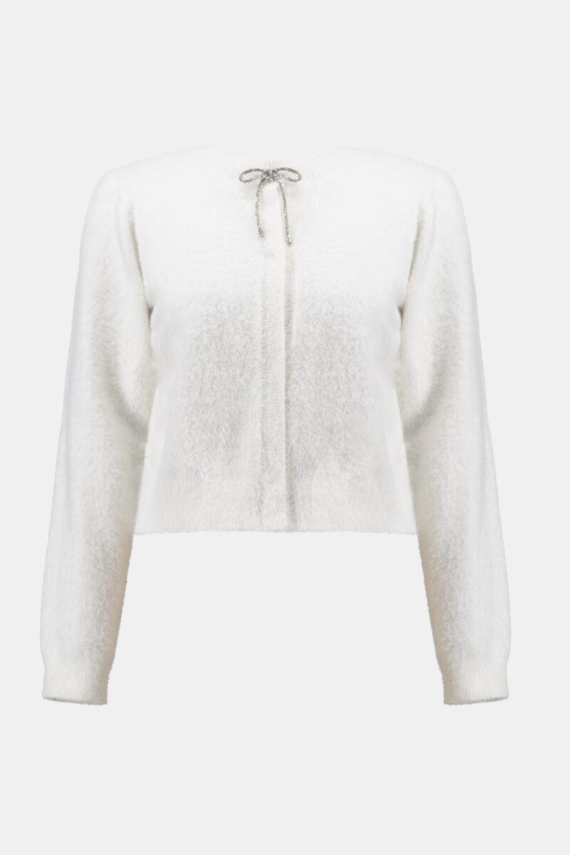 Joseph ribkoff short vest winterwit - Afbeelding 4