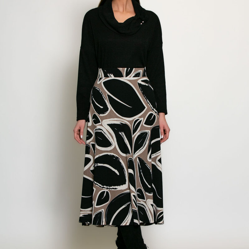 Batida rok black shapes 2218