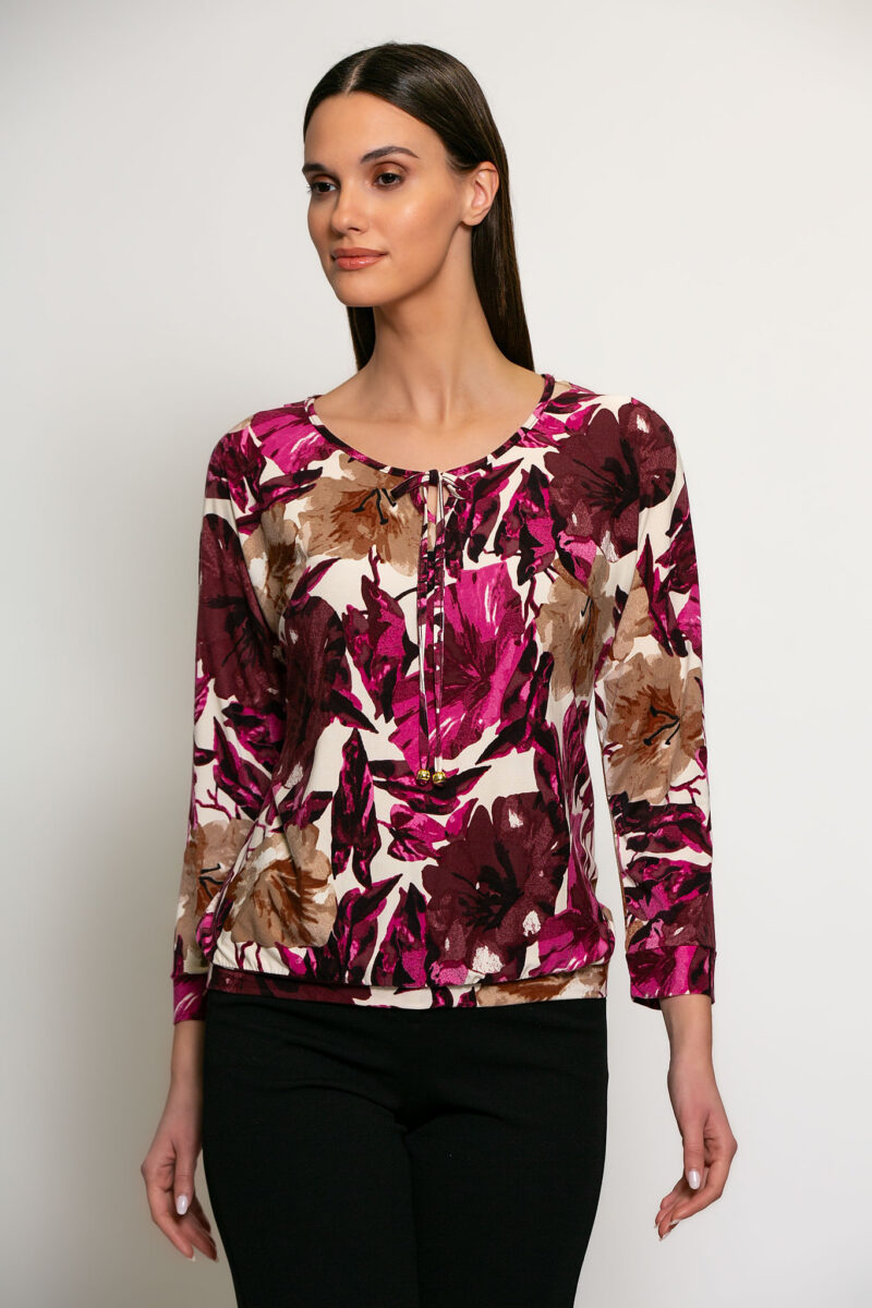 Batida t-shirt magenta print 2246