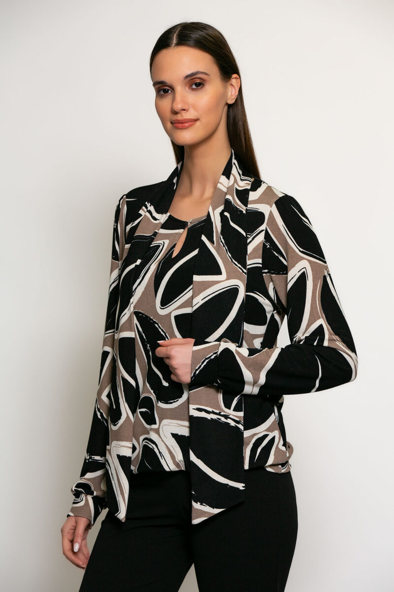 Batida t-shirt black shapes 2286