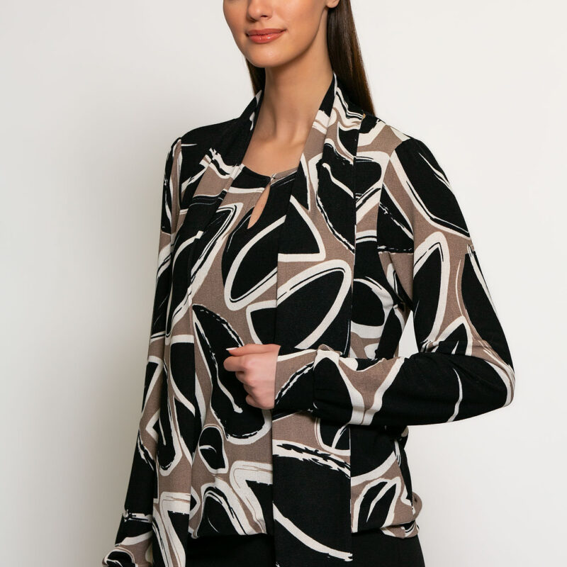 Batida t-shirt black shapes 2286