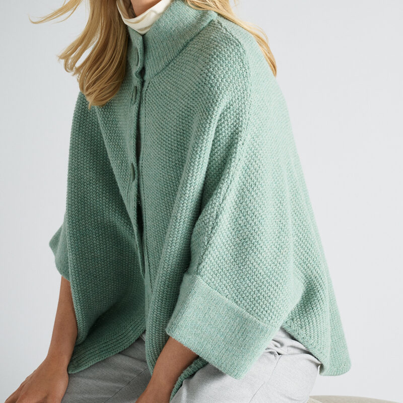 Marie Mero poncho groen