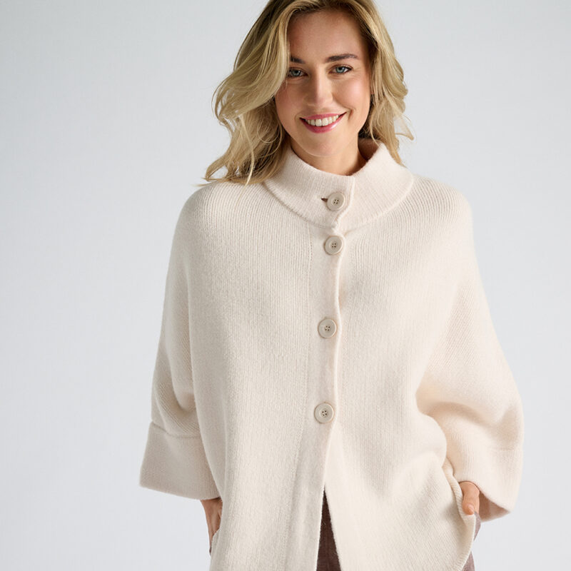 Marie Mero poncho creme