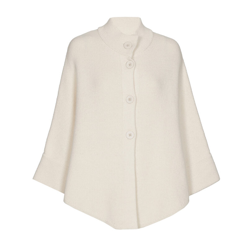 Marie Mero poncho creme - Afbeelding 6
