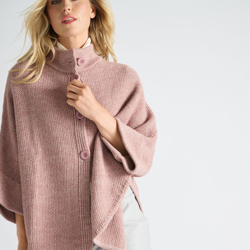Marie Mero poncho rose
