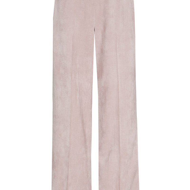 Marie Mero broek rose in ribfluweel