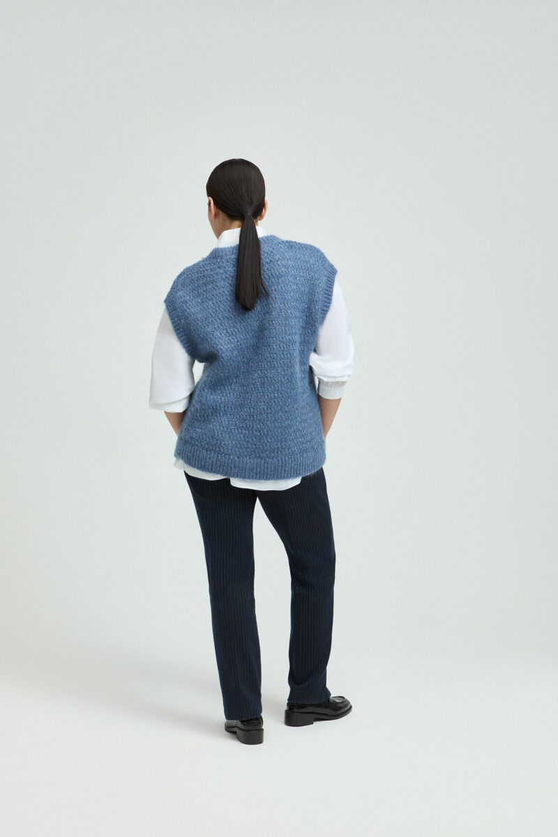 Xandres Debardeur in fantasiesteek blauw - Afbeelding 5