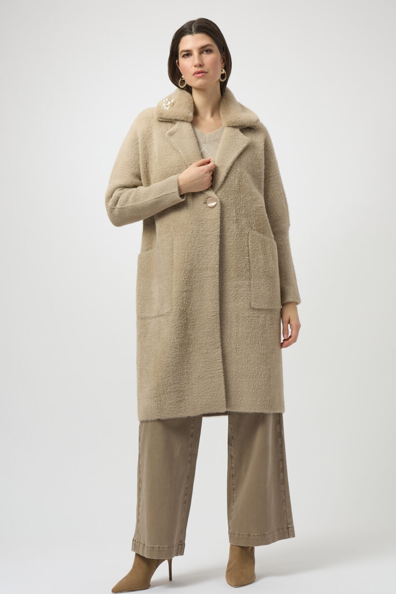 Joseph Ribkoff long vest beige 254954 - Afbeelding 5