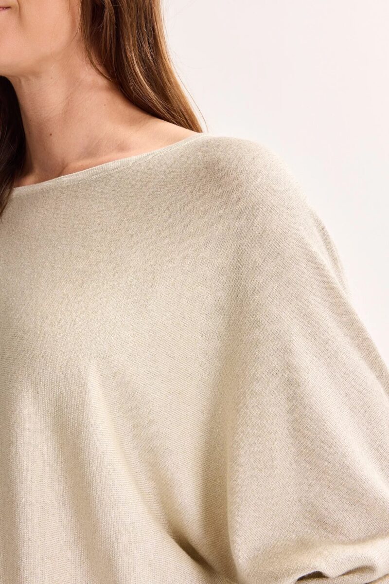 Mayerline Vleermuistrui met lurex - Afbeelding 3