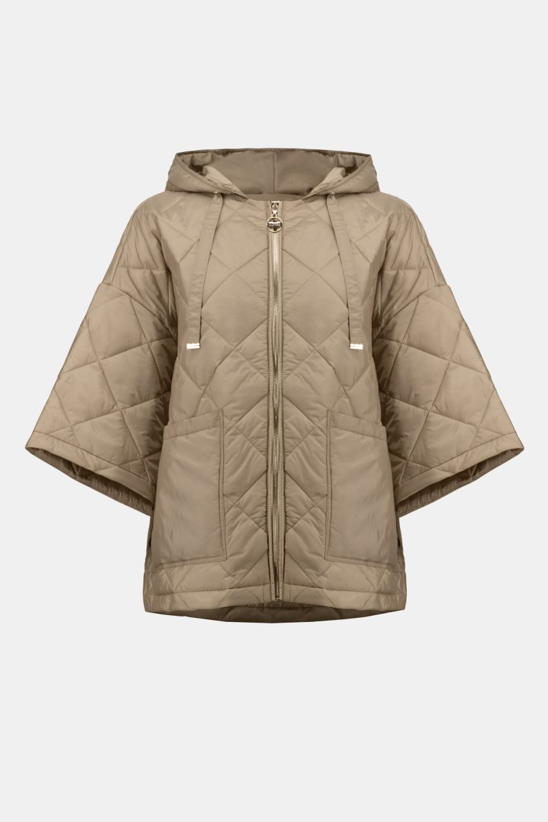 Joseph Ribkoff puffer jacket beige - Afbeelding 5