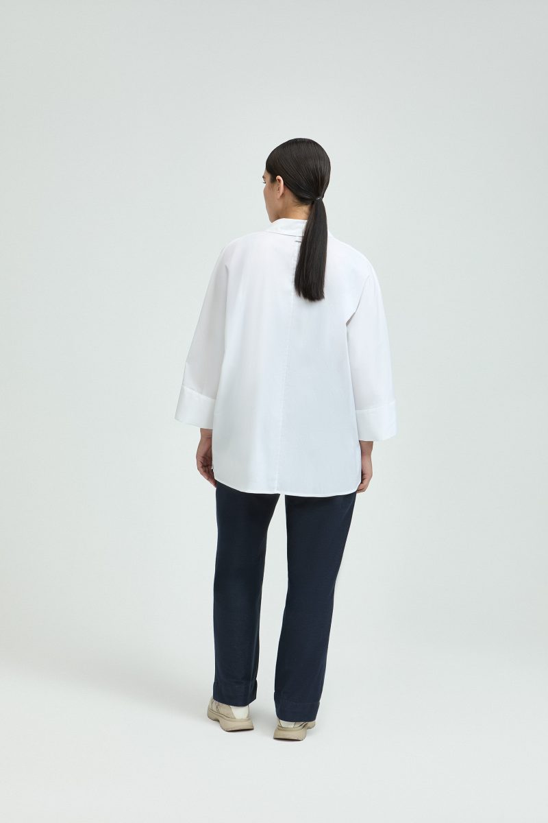 Xandres X-Hatan witte kimono bloes - Afbeelding 3