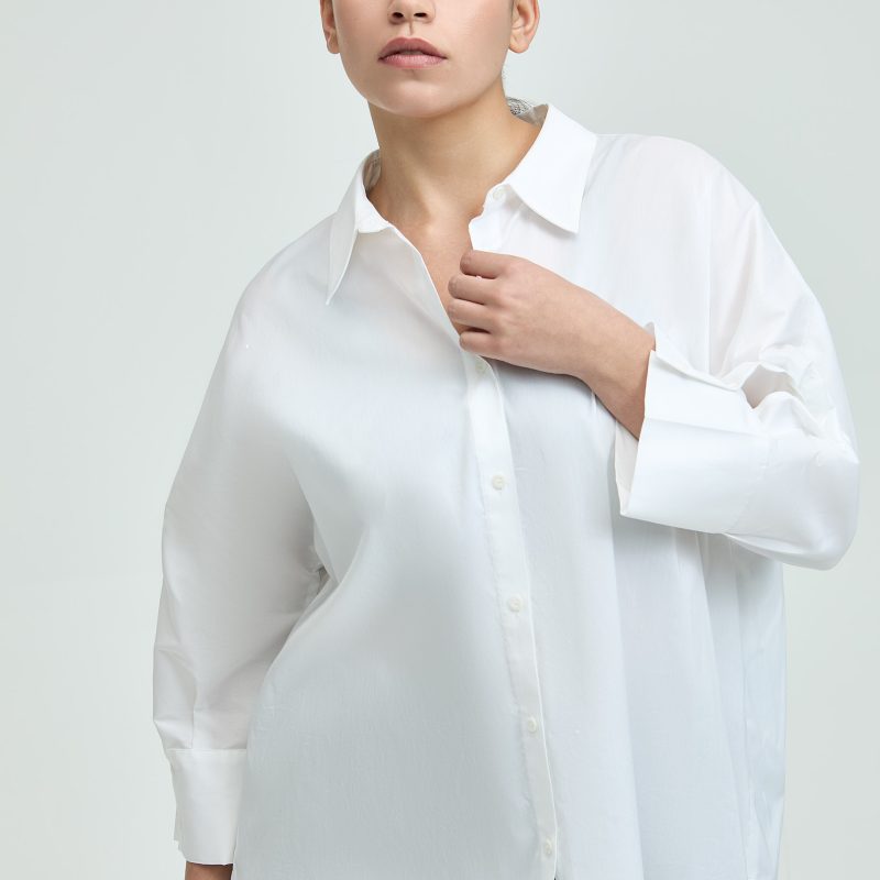 Xandres X-Hatan witte kimono bloes