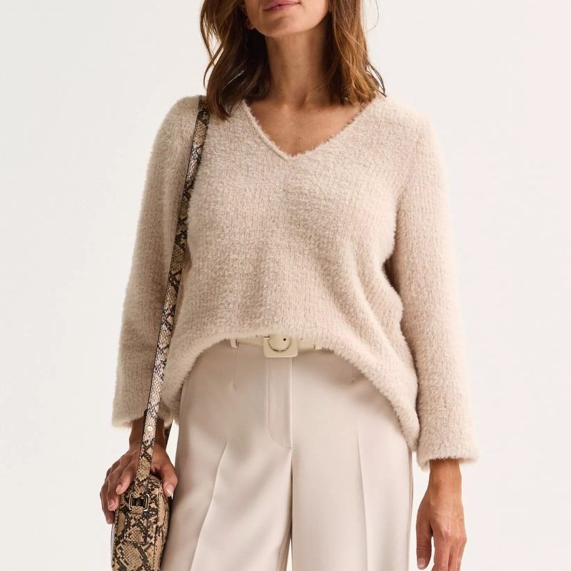 Mayerline pull fluffy beige jewar