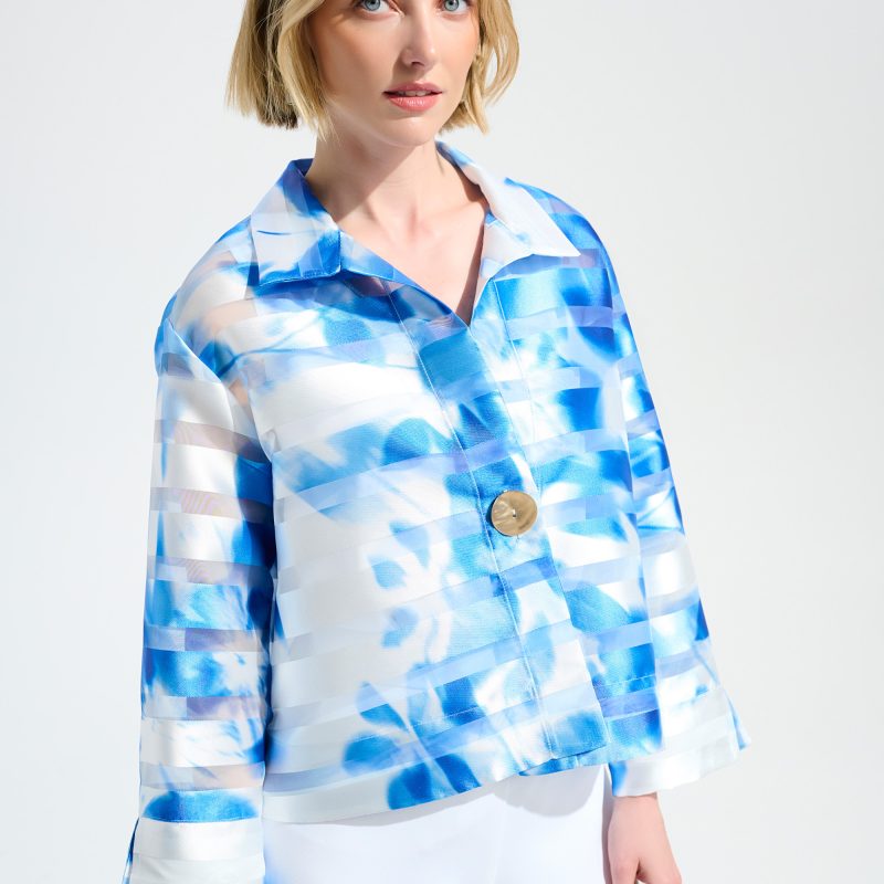 Joseph Ribkoff vest abstract 261747