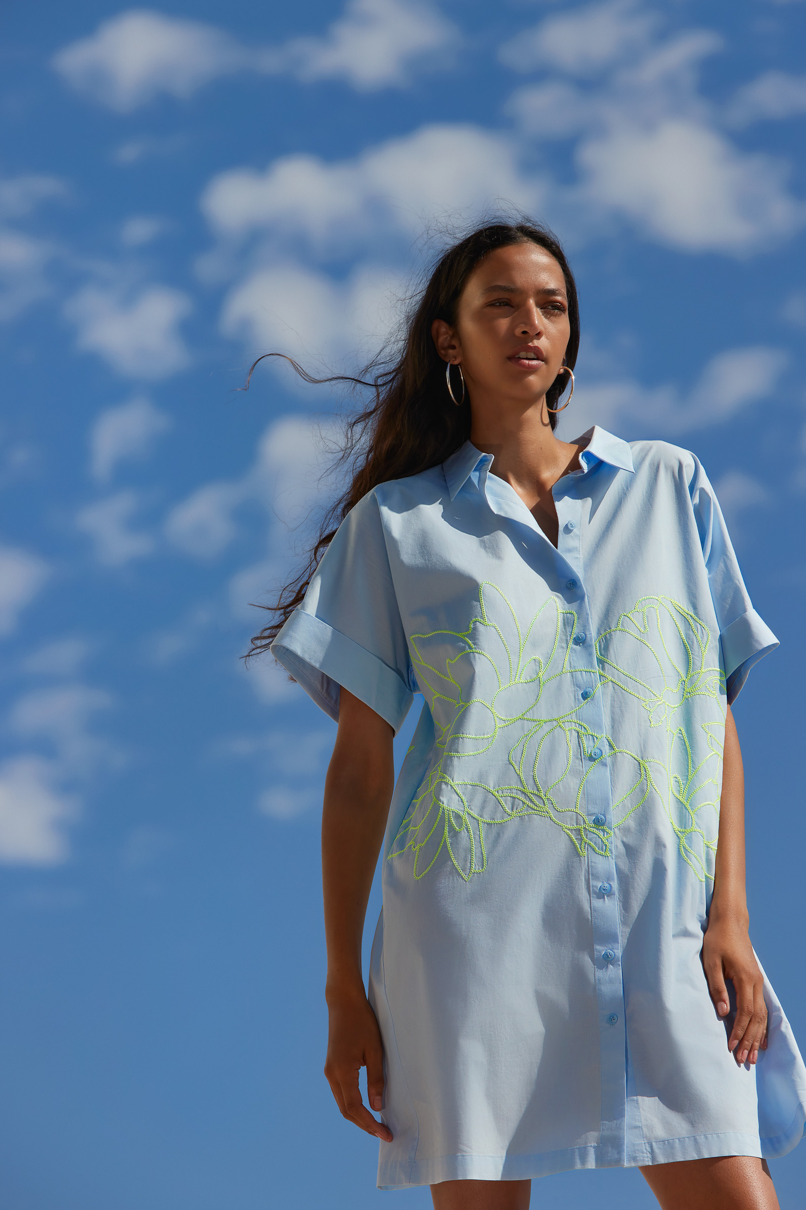 Atmos kleed neon print heaven