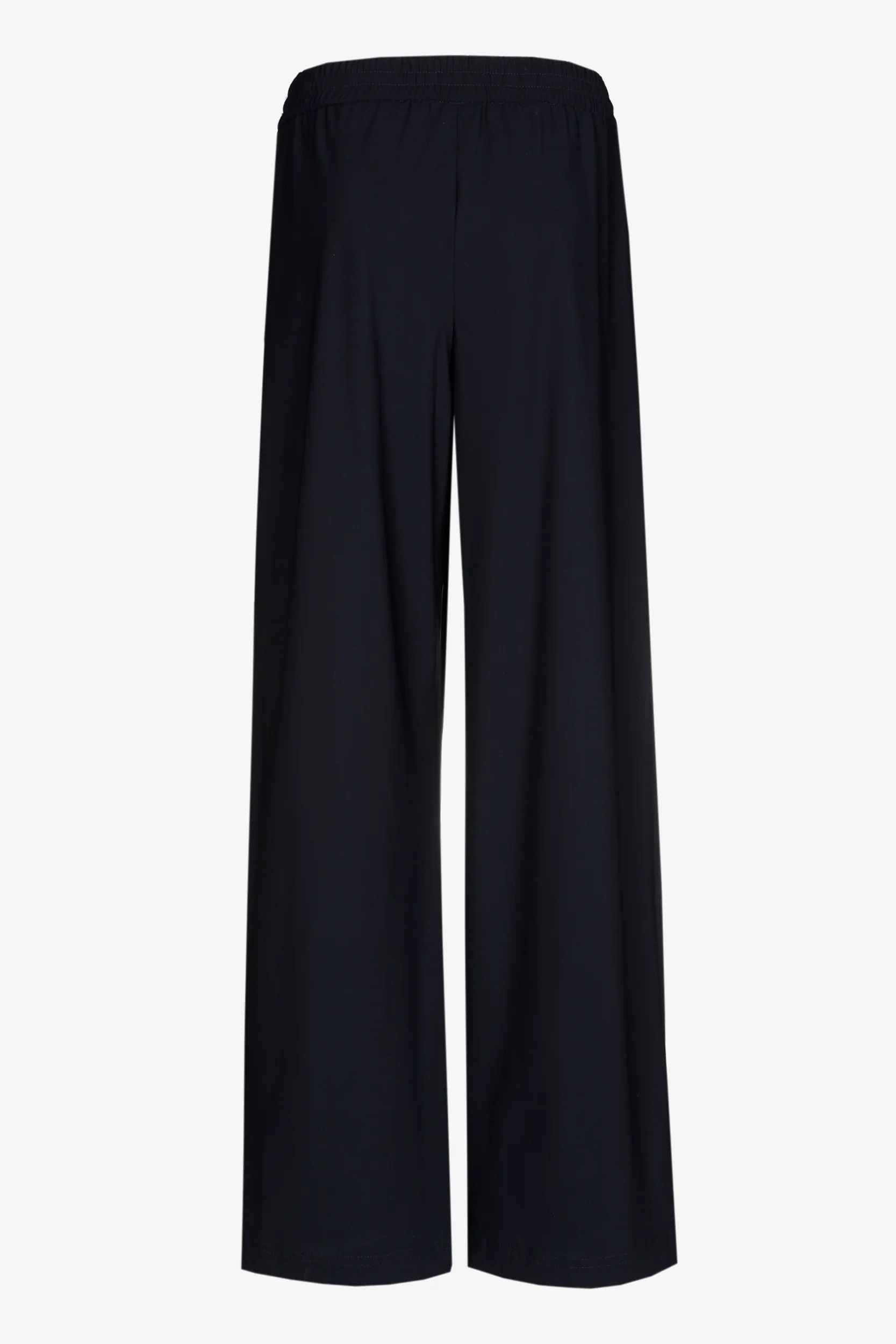 Xandres Comfy wijde broek marine