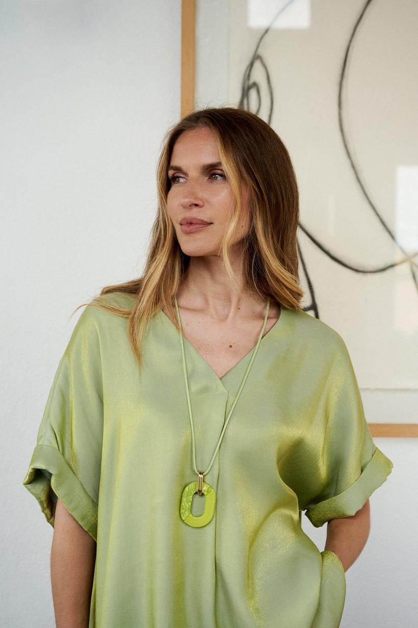 Mayerline bloes satin look janno