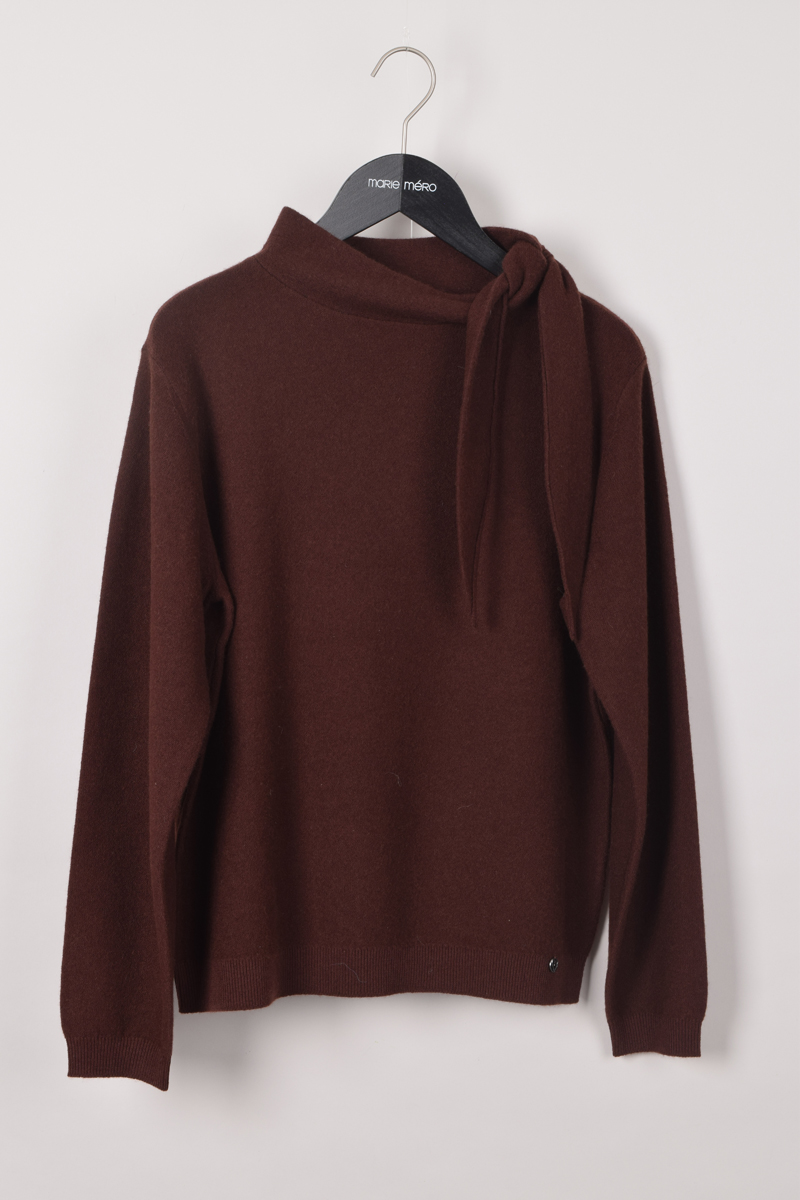 Marie mero Pull met sjaalkraag pu56