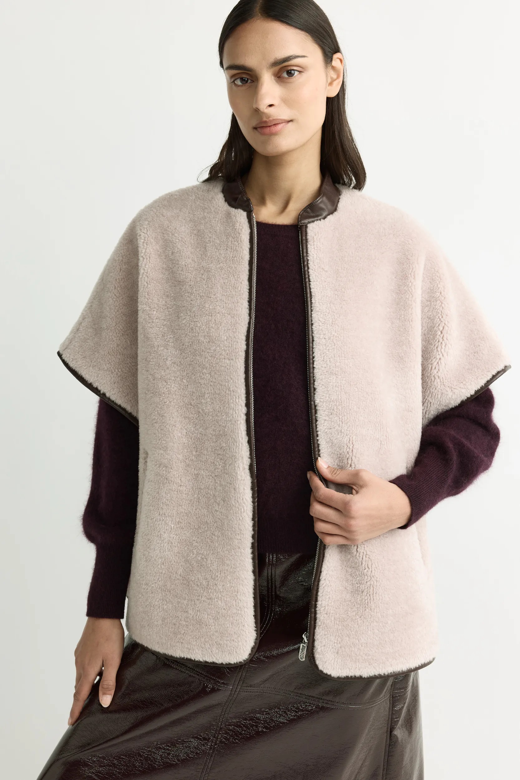 Xandres vest teddy