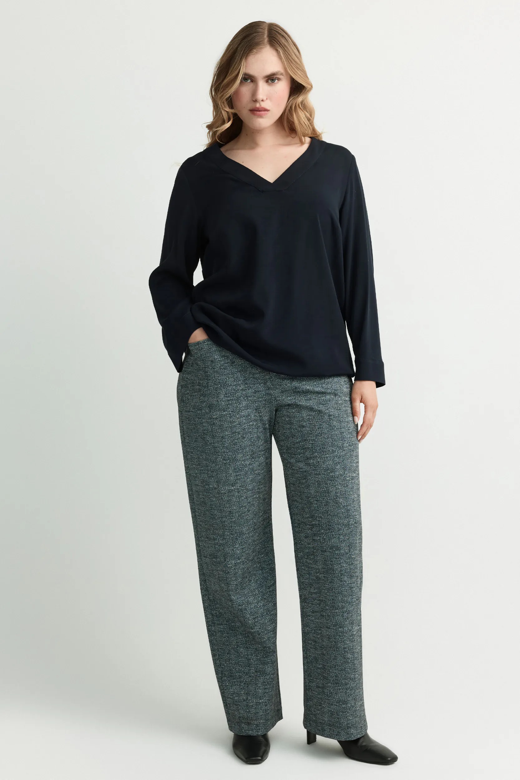 Xandres broek print