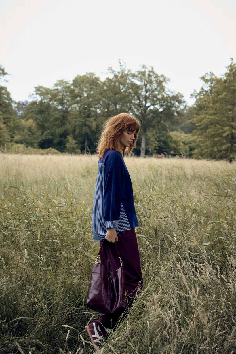 Améline sweater, stripes juste