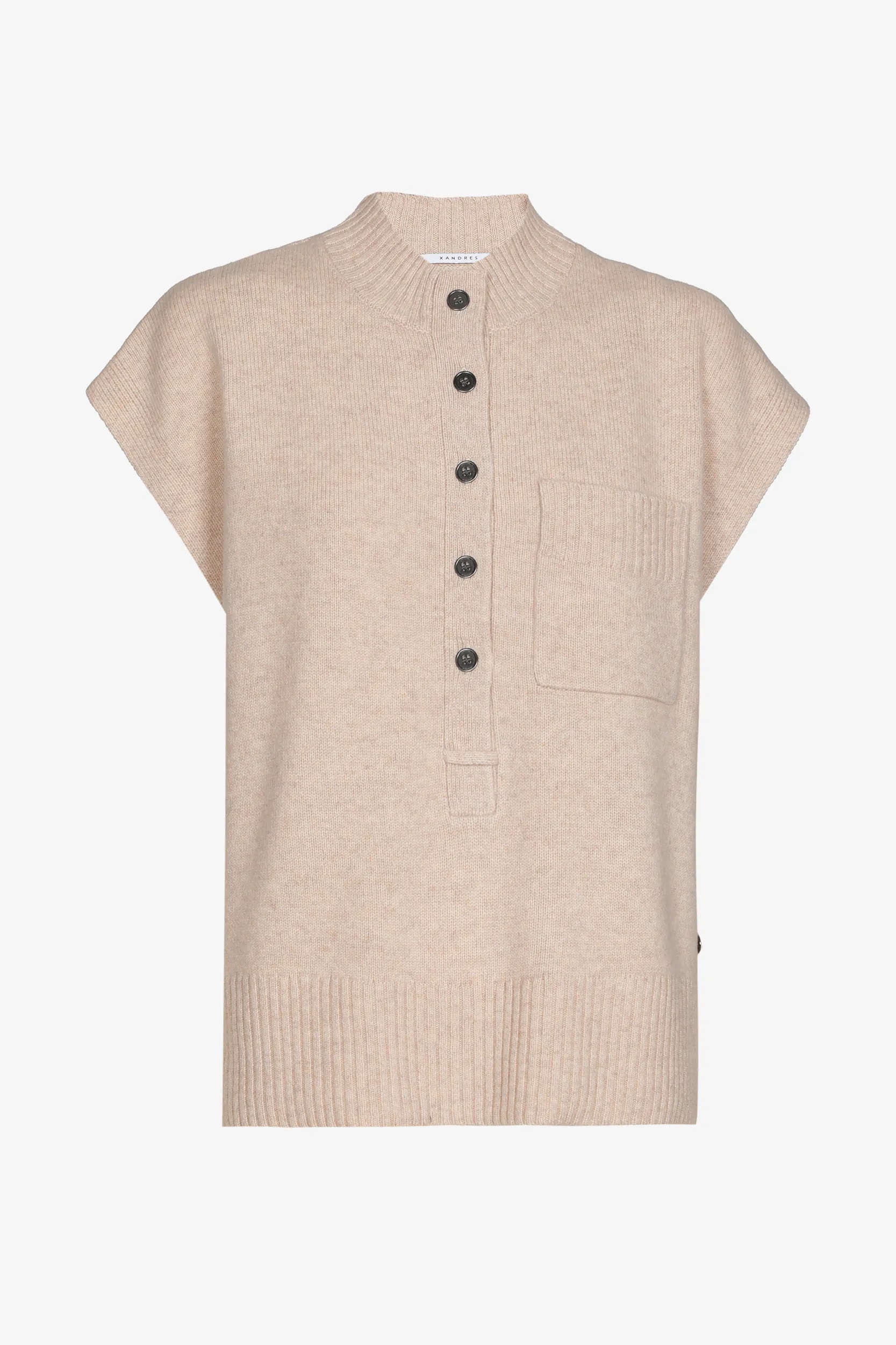 Xandres tank top merino wool astilbe