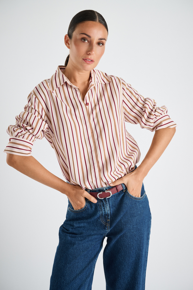Marie Mero bloes stripes bl15